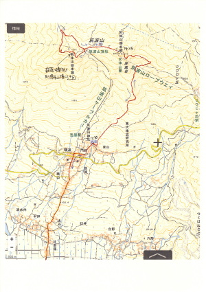 map1 筑波山、筑波山神社